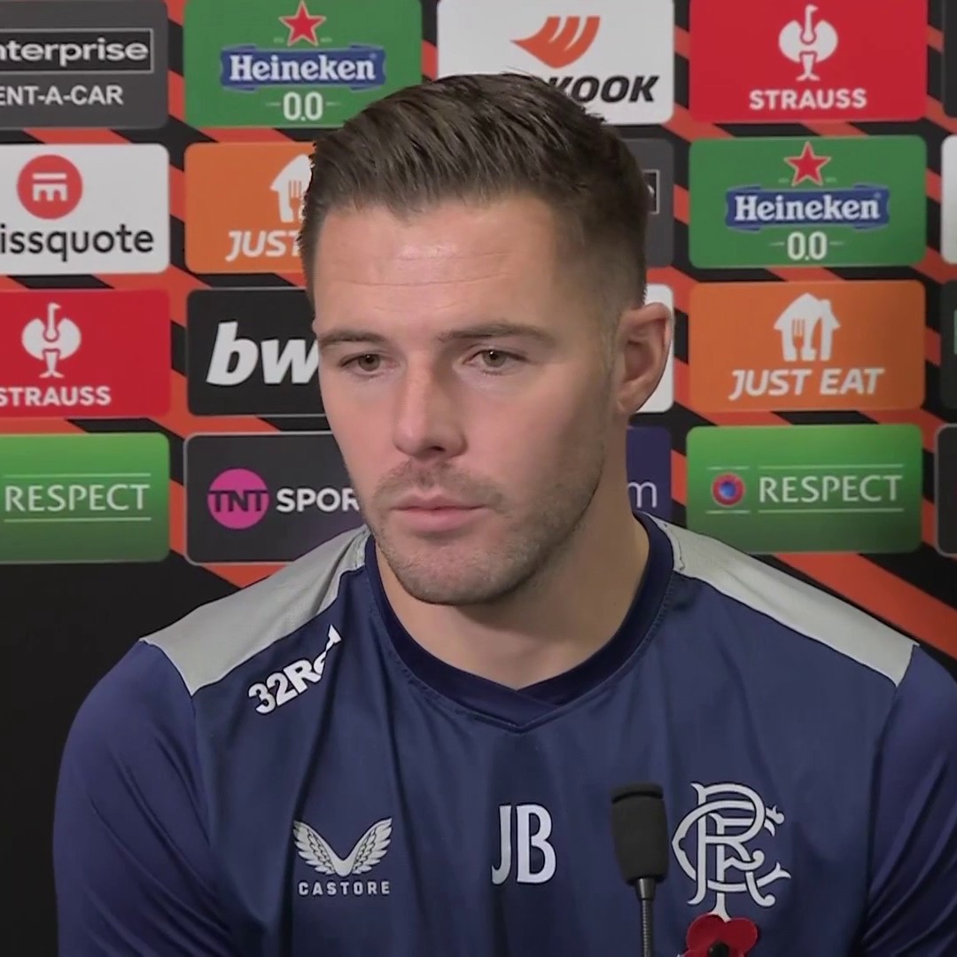 🗣️ "We're heading towards a position where we really don't fear anybody and I think that's where we fall in line with what this club is all about." Jack Butland looks ahead to tonight's #EuropaLeague match as Rangers face Sparta Prague at Ibrox ⬇️