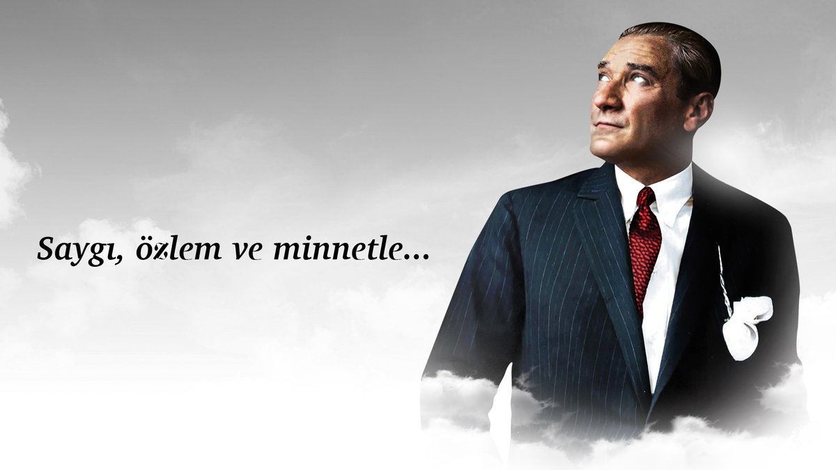 Seni göremesek de fikirlerini ve duygularını anlıyor, mirasına sahip çıkıyoruz. Saygı, özlem ve minnetle… #Atatürk #10Kasım