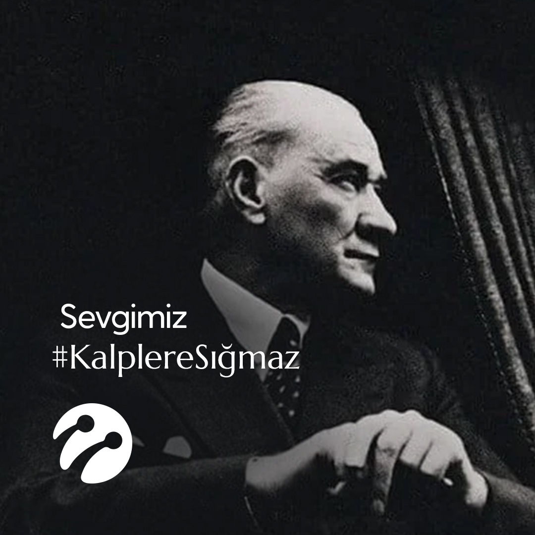 Sana olan sevgimiz #KalplereSığmaz 🖤 Cumhuriyetimizin kurucusu Gazi Mustafa Kemal Atatürk’ü sevgi ve saygıyla anıyoruz.