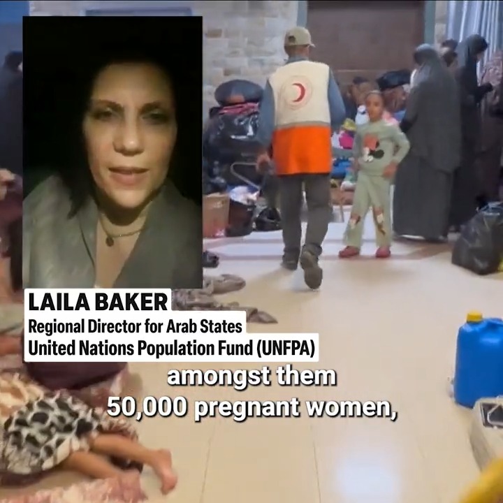 As the conflict continues, about 5,500 women are due to give birth in #Gaza over the next two weeks: