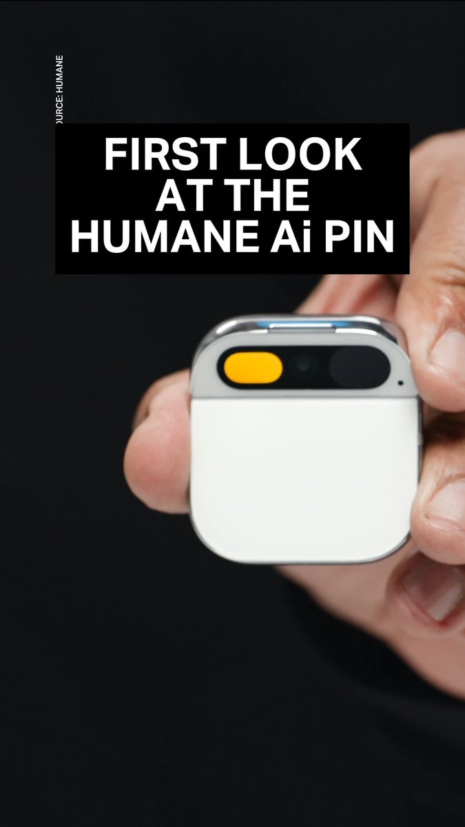 A first look at the new Humane Ai Pin