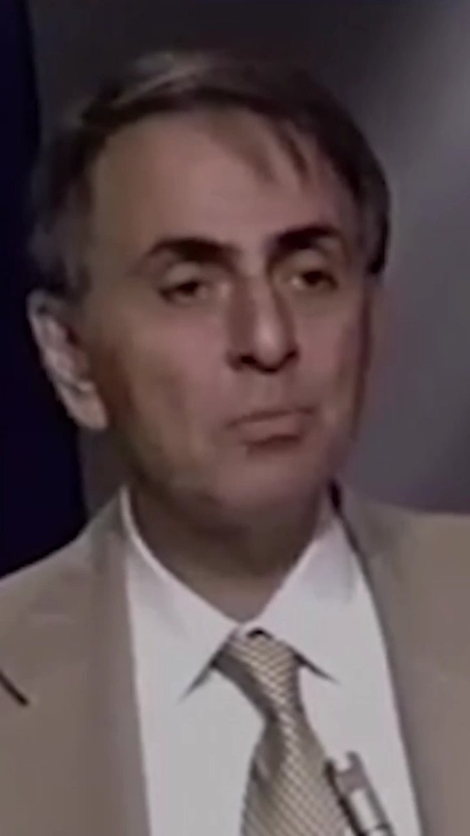 Fascinating Happy Carl Sagan Day ❤️ This video is from when he unveiled the Pale Blue Dot image at a press conference on the Voyager missions in 1990.