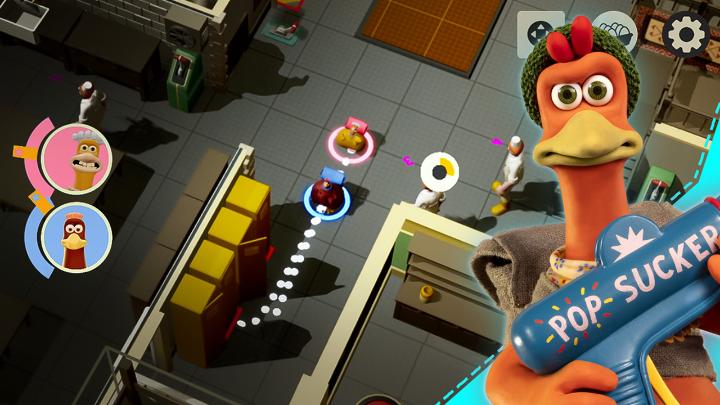 "Grand Theft Auto Chickens..." Chicken Run: Eggstraction is a brand-new stealth action mobile game coming exclusively to Netflix! #GeekedWeek
