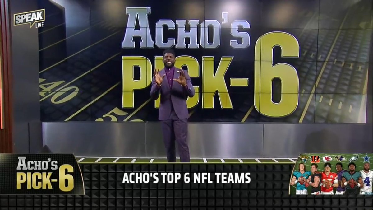 Top 6 teams in the NFL: 1: Eagles #FlyEaglesFly 2: Ravens #RavensFlock 3: Chiefs #ChiefsKingdom 4: Bengals #WHODEY 5: Jaguars #DUUUVAL 6: Cowboys #CowboysNation