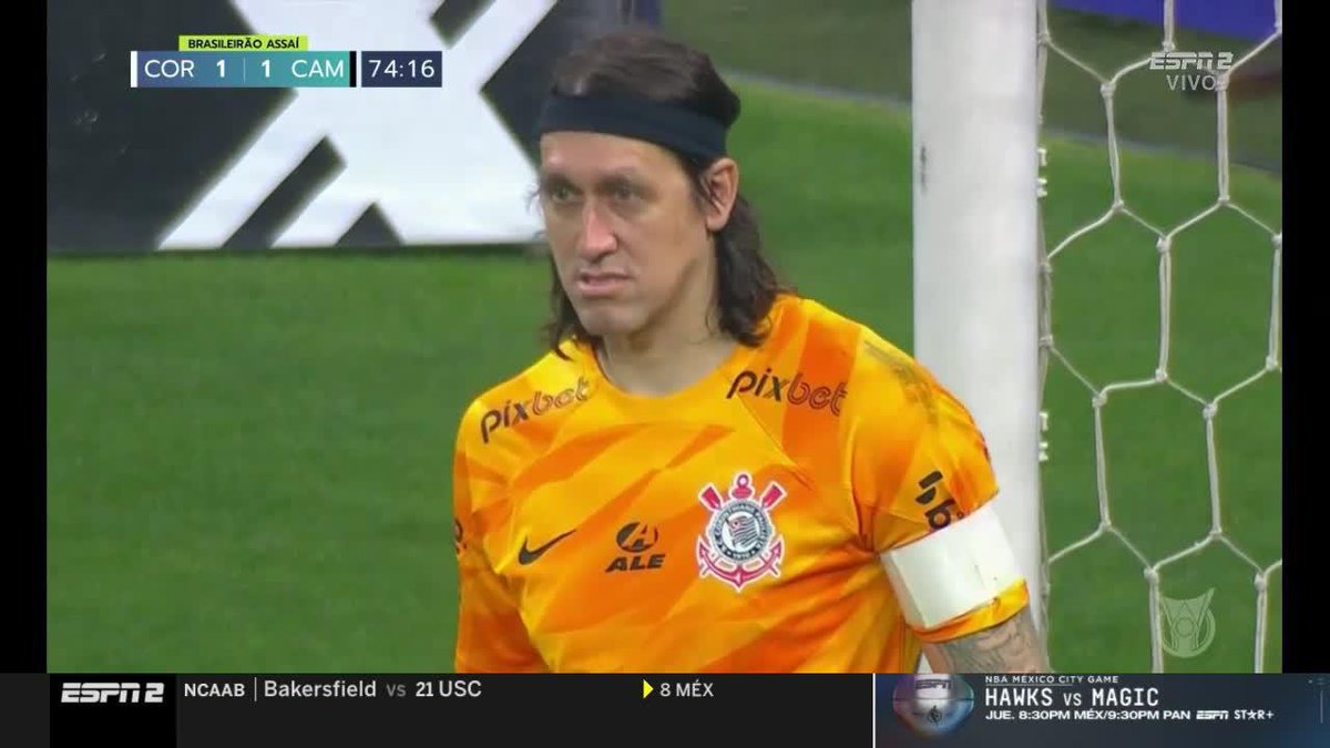 ¡¡CASSIO ENLOQUECIÓ!! El arquero del Corinthians paralizó el corazón de TODO el estadio del Timao... ¡Se dejó hacer un gol por el Atlético Mineiro porque era tiro libre INDIRECTO! 📺 Mirá el #Brasileirao por #StarPlusLA