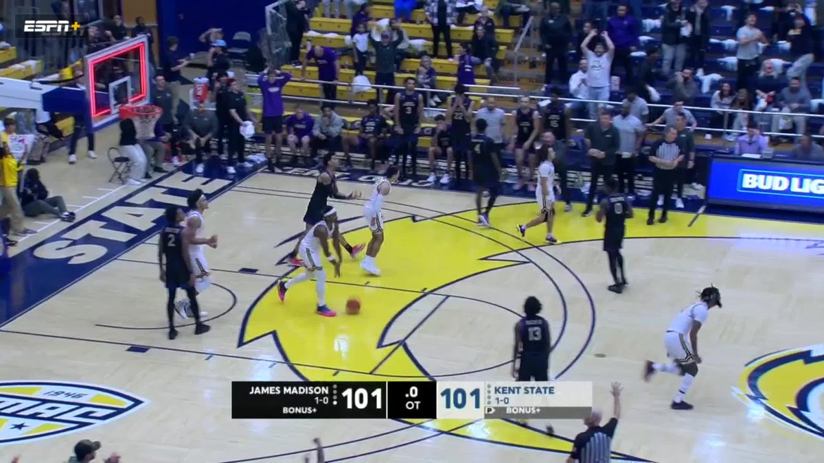 KENT STATE ERASES A FIVE POINT DEFICIT IN 14.7 SECONDS TO FORCE DOUBLE OT 😱 THIS GAME 🍿