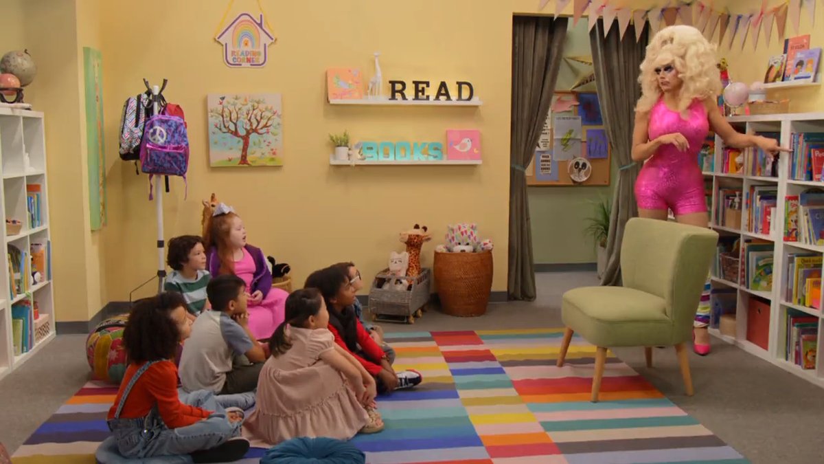 Drag queen @TrixieMattel reads Ted Cruz’s new book to kids!