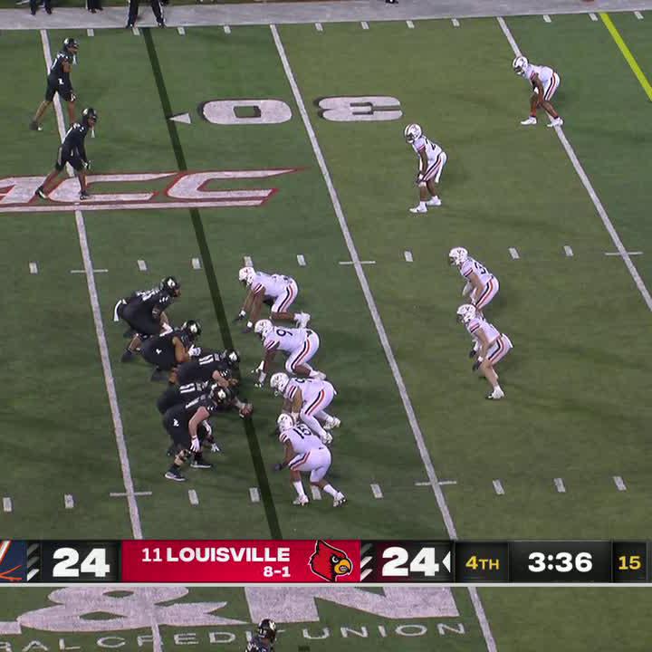 HE WAS GONE ๐จ 73-YARD TD TO REGAIN THE LEAD FOR LOUISVILLE ๐ฑ