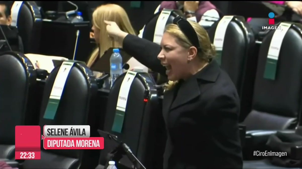 “Son una vergüenza de bancada, me avergüenzo de ellas y de ellos”, así reclamó la diputada de #Morena Selene Ávila 🇲🇽 a su propio partido por negarse a destinar dinero a los damnificados de #Guerrero: