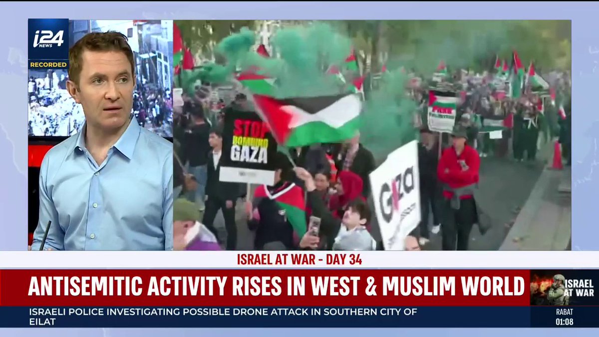 "Germany- a country that didn’t need more anti-Semites has imported millions more anti-Semites – and that is going to be a very big problem in the years ahead". Bestselling author Douglas Murray Douglas Murray speaks to @calev_i24