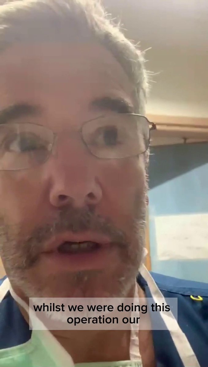 Meanwhile operating in the European Hospital, in #Gaza, some healthcare workers are receiving devastating news about their relatives. Dr. Tom Potokar, ICRC war surgeon, shares how difficult the situation is for everyone.