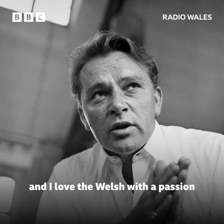 Richard Burton was born in Pontrhydyfen 98 years ago today. Here, in that inimitable voice, he speaks on his "almost idolatrous" love for his people.