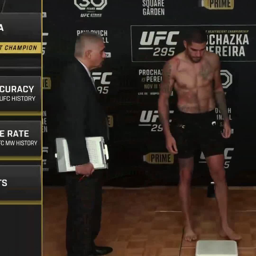 how did this man ever make 185??? #UFC295