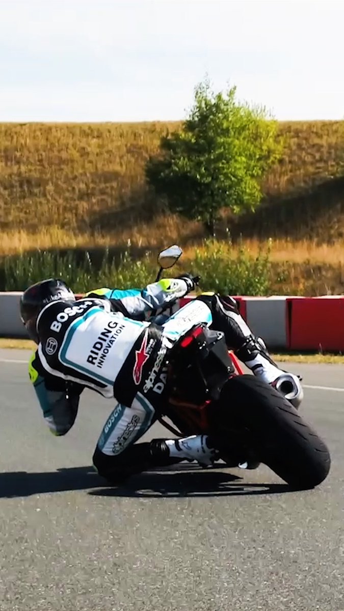Braking at high speeds and leaning the #motorbike to extreme angles: Our experts test our #technology under various conditions to understand rider requirements even better &amp; develop it accordingly. Check out our latest innovations: #BoschEICMA #EICMA2023