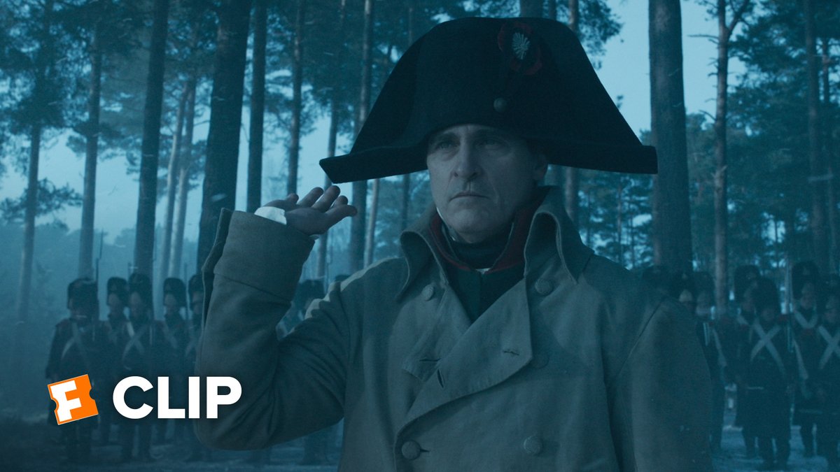 First clip from Ridley Scott’s ‘NAPOLEON’. (Source: Fandango)