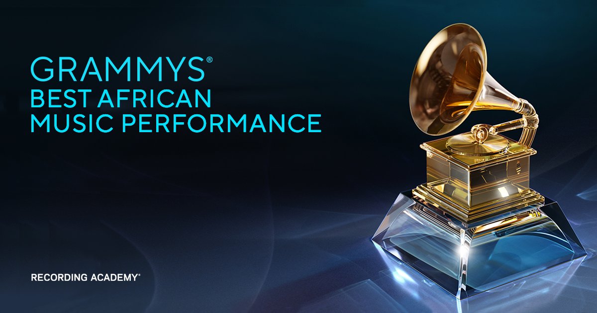 Congratulations 66th #GRAMMYs Best African Music Performance nominees: MR M$NEY & Olamide; Burna Boy; Davido ft. Musa Keys; Celestial being; and Tyla. Watch live:
