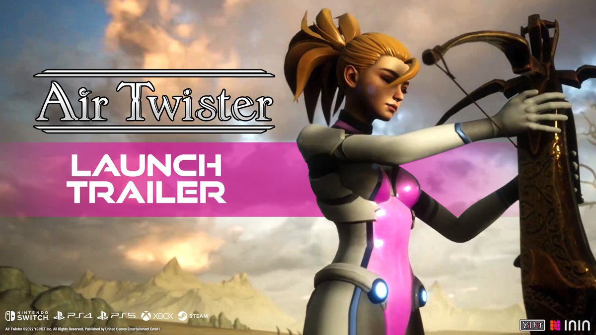 Here we go, #AirTwister is officially available on all modern platforms! Go grab your crossbow right now and prepare to fend off Vanguard's invasion! ⚔️ Air Twister is available here
