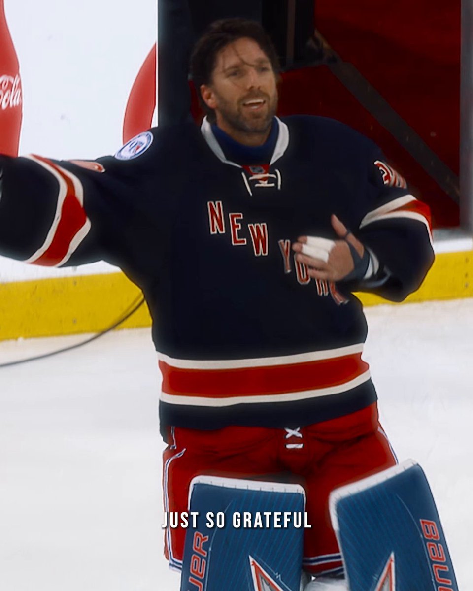 There really is no one like Henrik. 💙 The Hockey Hall of Fame is waiting for you, Henrik Lundqvist. 🥹