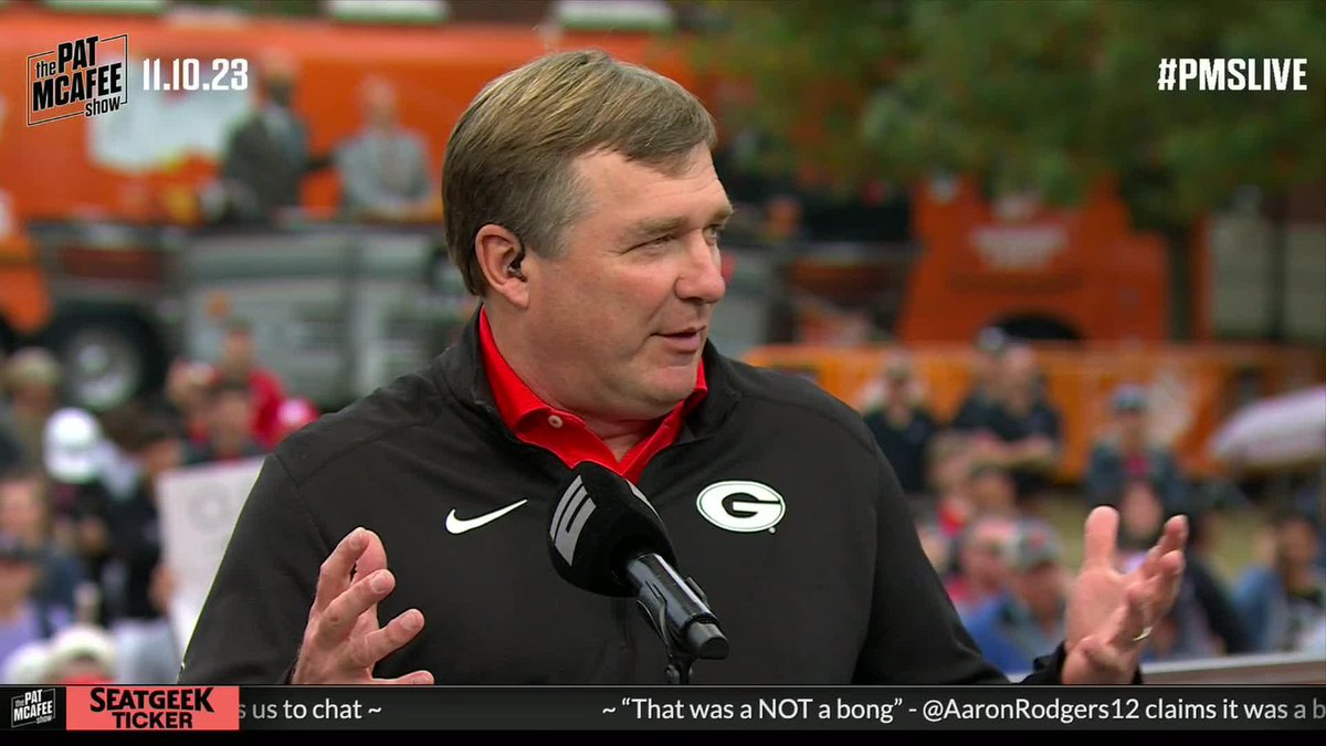 “There’s an open invitation. Call Greg Sankey, come down here and get you some of this SEC if you want it.” Kirby Smart not holding back 😂 Pat McAfee
