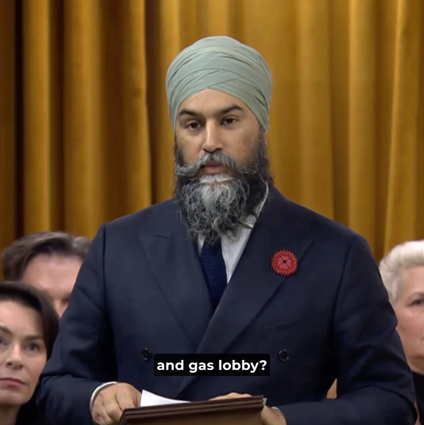 Nearly 50% of the Conservatives governing party is made up of oil and gas lobbyists. Pierre Poilievre pretends to care about you, while he cozies up to the rich and powerful. I'm here to call it out - and I won't stop.