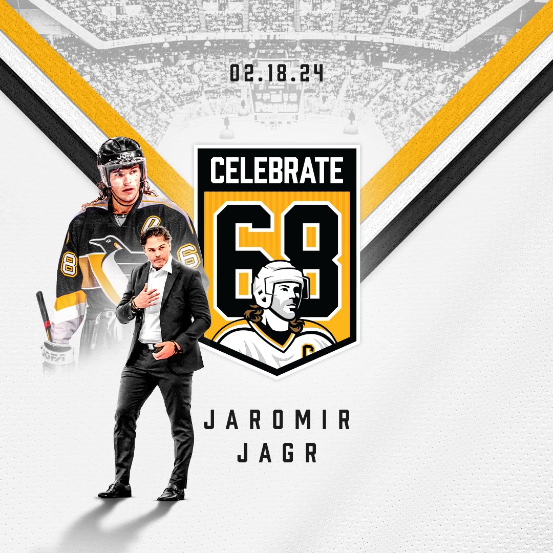 See you on Feb. 18, Jaromir Jagr 🫡