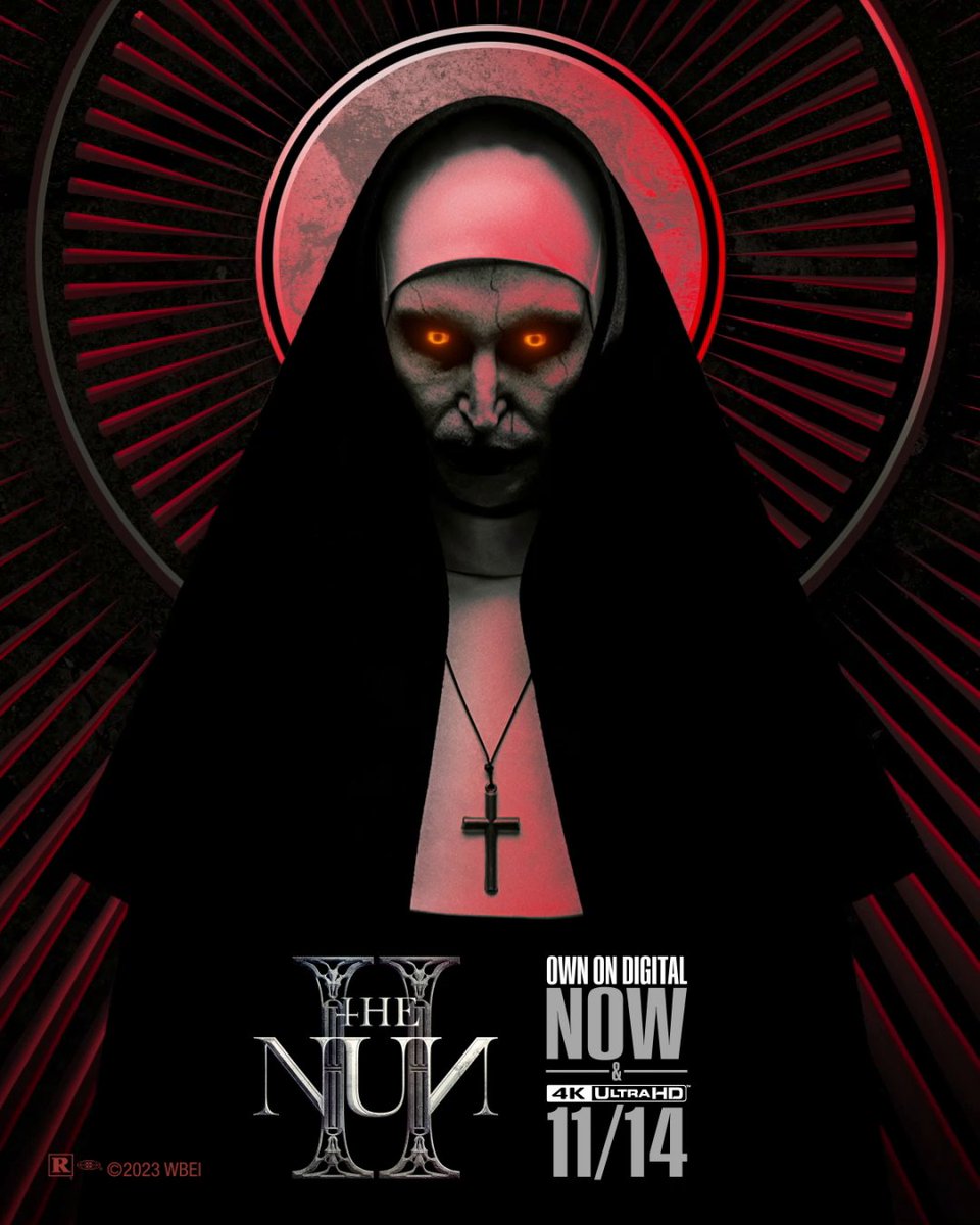 Don't blink, don't move, don't miss #TheNun2 coming to 4K Ultra HD 11/14