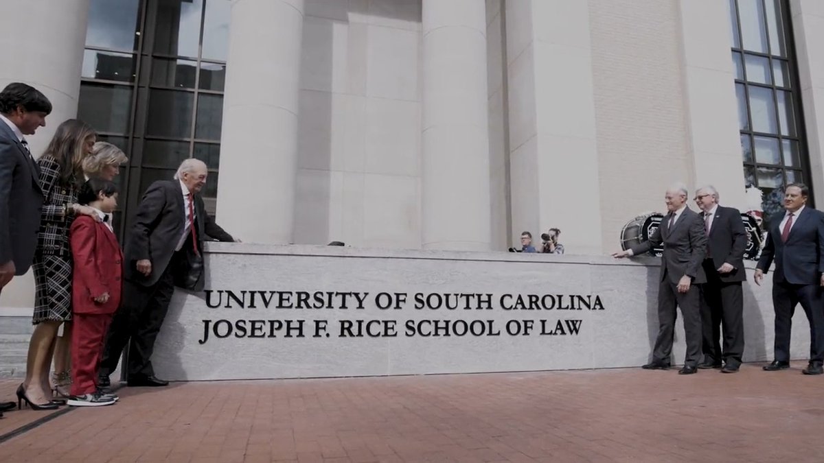 “My hope is that you will look at the logo on this building and you won’t see my name but you will hear me and my family saying ‘We believe in you. Go forward. Do something good. Do it well. And better all lives.’” -Joseph F. Rice