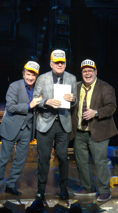 Only Martins in the Building! Away $40 Off Code - Away luggage promo code 2025 and Martin Short were Gutenberg! The (Best) Musical (Ever)! guest producers! #OMITB
