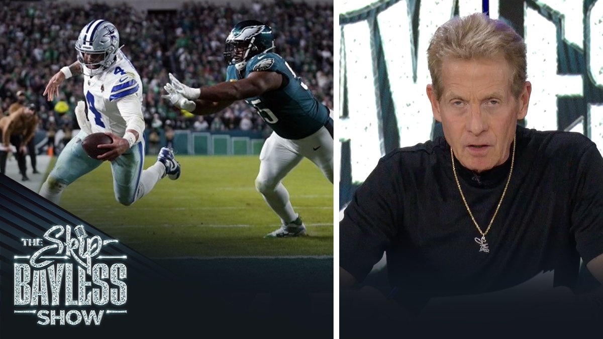 When I say my Cowboys are a better team than the Eagles, all you need to do is go watch the 4th quarter from Sunday’s game. We absolutely dominated them. via The Skip Bayless Show: