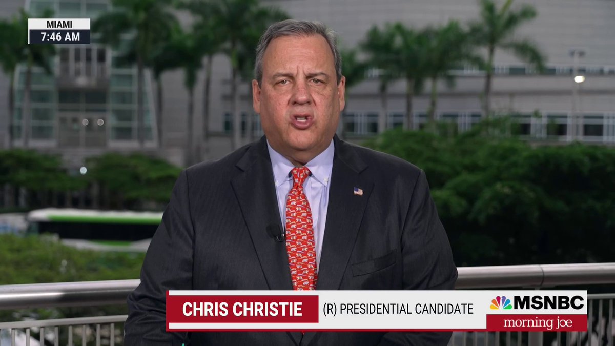 .@Morningmika calls out Chris Christie on his comments about late-term abortions Christie: “Don’t mess with me on the law, Mika.” Brzezinski: “Don’t mess with me on how women feel about using the ninth-month argument on the issue of abortion.”