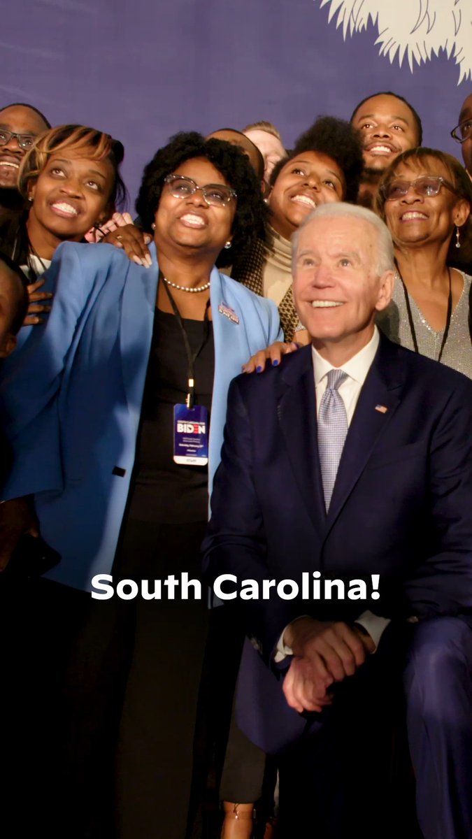Folks, it’s official: We’re on the ballot in South Carolina. South Carolina launched our campaign to victory in 2020, and I know they’ll do it again.