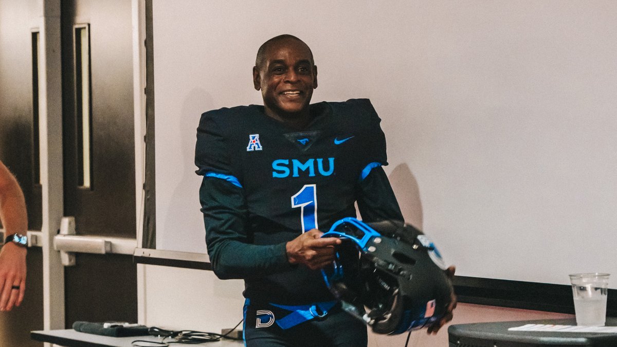 Meet Derick Latham, our energetic Front of House Supervisor, who is also a devoted fan of SMU Football. His contagious enthusiasm is a daily boost to our entire program. To show our appreciation, we let Derick announce our black uniforms to the team.