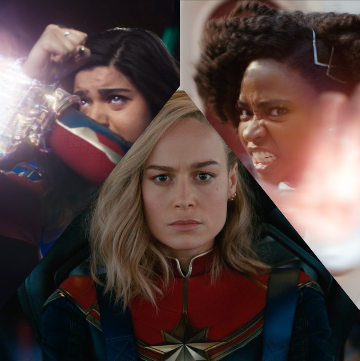 Super Hero x3 Get ready for a cosmic team up in #TheMarvels, now playing in theaters. Get tickets now: