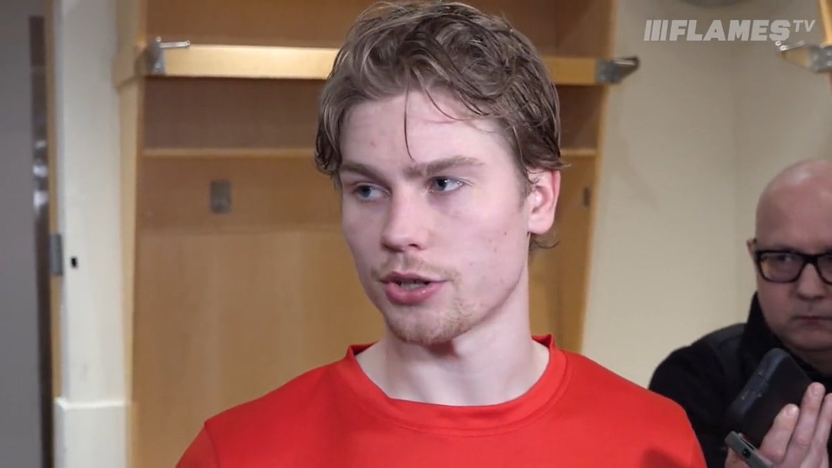 "It's a little disappointing not coming out with a win after. We clawed back, got the one point." Connor Zary checks in with the media following tonight's game in Toronto.