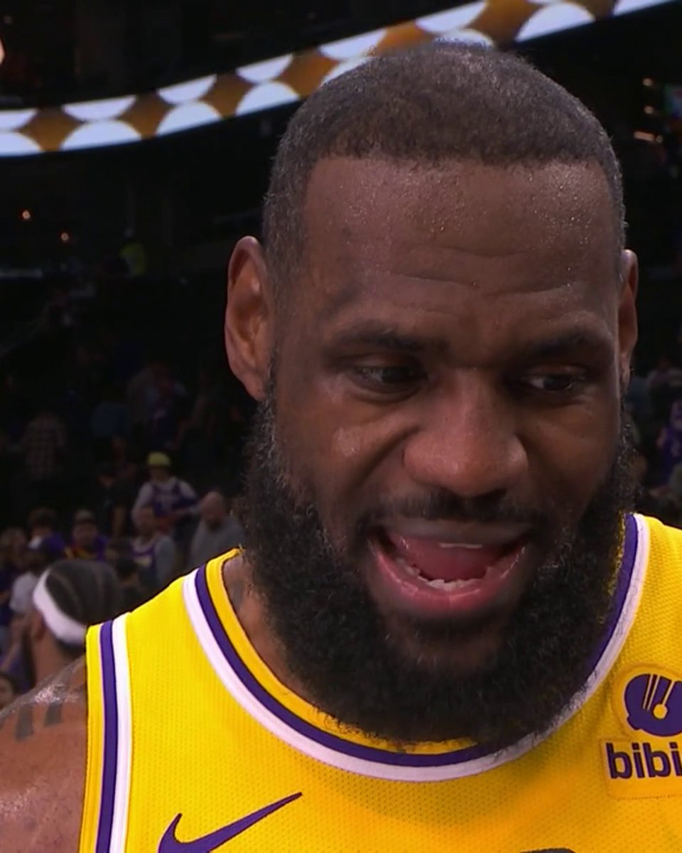"I trust my teammate.” LeBron has all the confidence in Cam Reddish 🙌