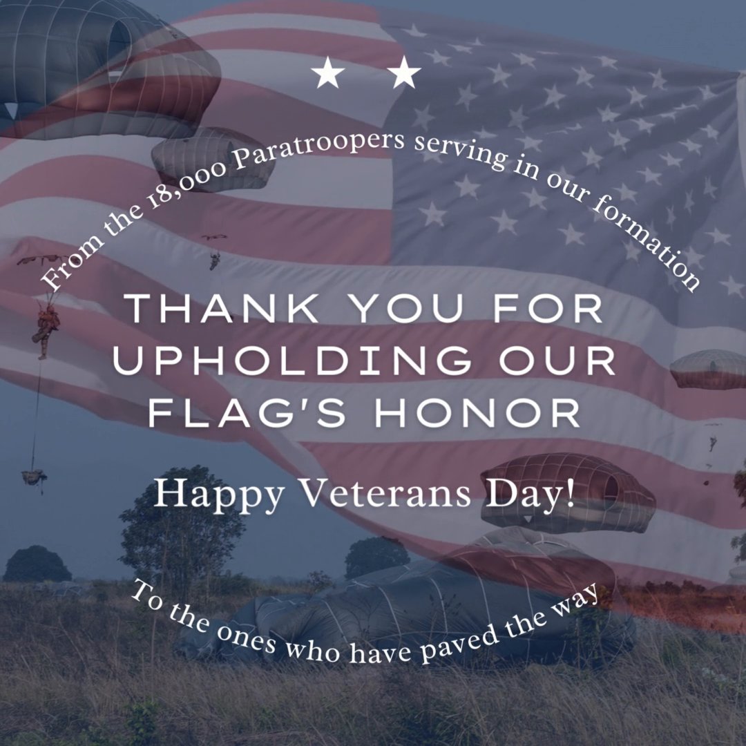 To the ones who have pledged to serve and sacrifice in the name of freedom. We thank you for your commitment of putting the nation, lives, and beliefs above your own. It is thanks to you, we are able to live free. #AATW #VeteransDay #ThankYouForYourService