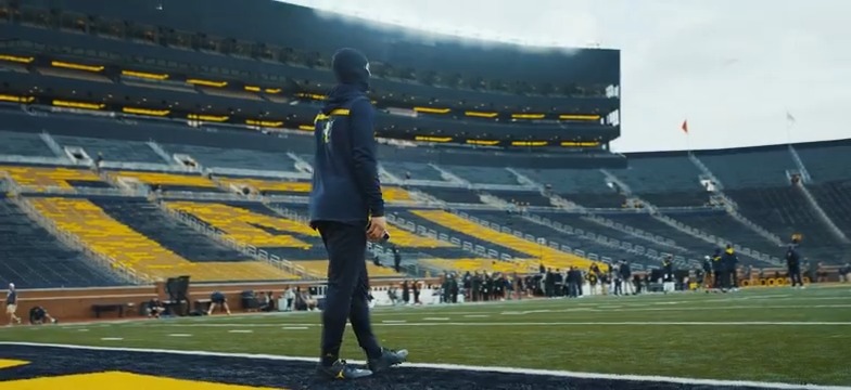 We are not now, and have never been interested in what they have to say about us. What we are interested in is how each one of us goes about his business to better himself and the team. #GoBlue