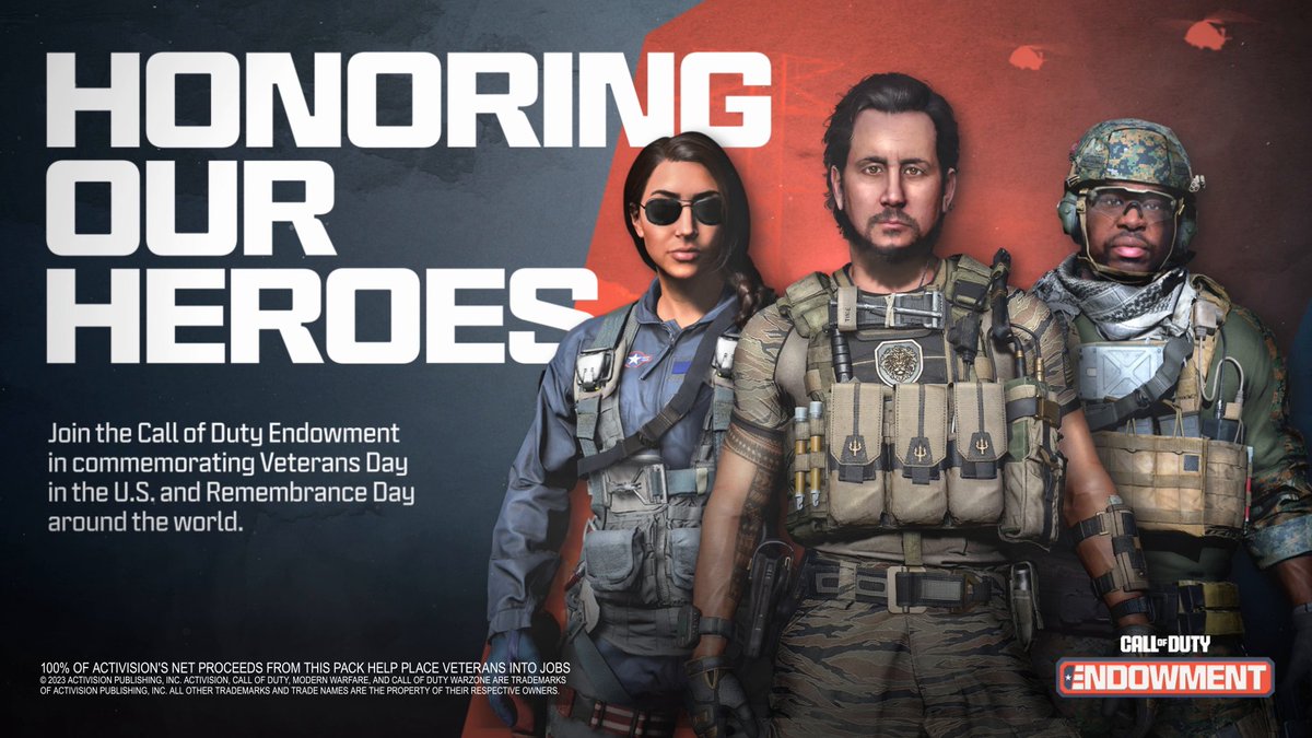 Join the Endowment in commemorating Veterans Day in the U.S. and Remembrance Day around the world. 100% of net profits go directly to helping the real-life heroes who inspire our work each and every day. 🤝 #HonoringHeroes #VeteransDay #RememberanceDay