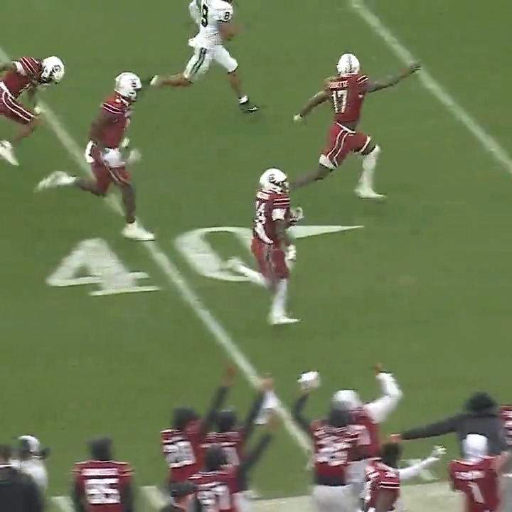 SUPER MARIO wouldn’t. go. down. 😤 South Carolina Football x 📺 SEC Network
