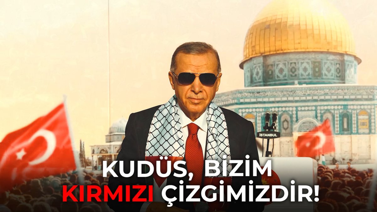 Hep söylediğim gibi, Kudüs bizim kırmızı çizgimizdir.