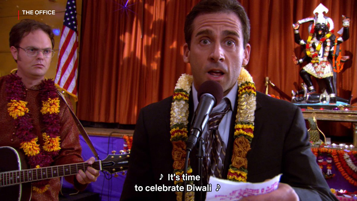 Wouldn’t be a happy Diwali without Michael Scott wishing us his way 🎉
