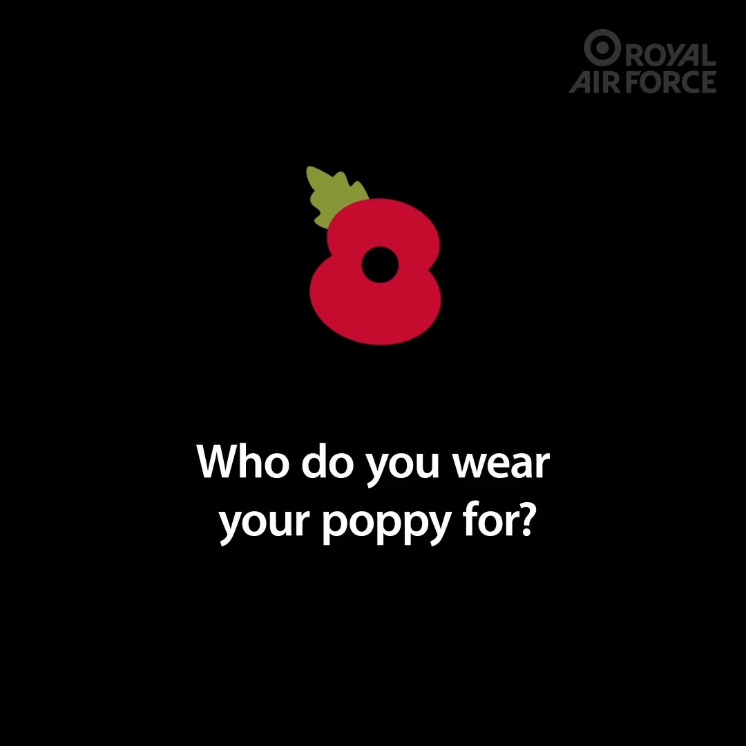 We have worn the poppy as an act of #Remembrance for over 100 years, and will continue to do so. Who do you wear your poppy for? #RemembranceSunday