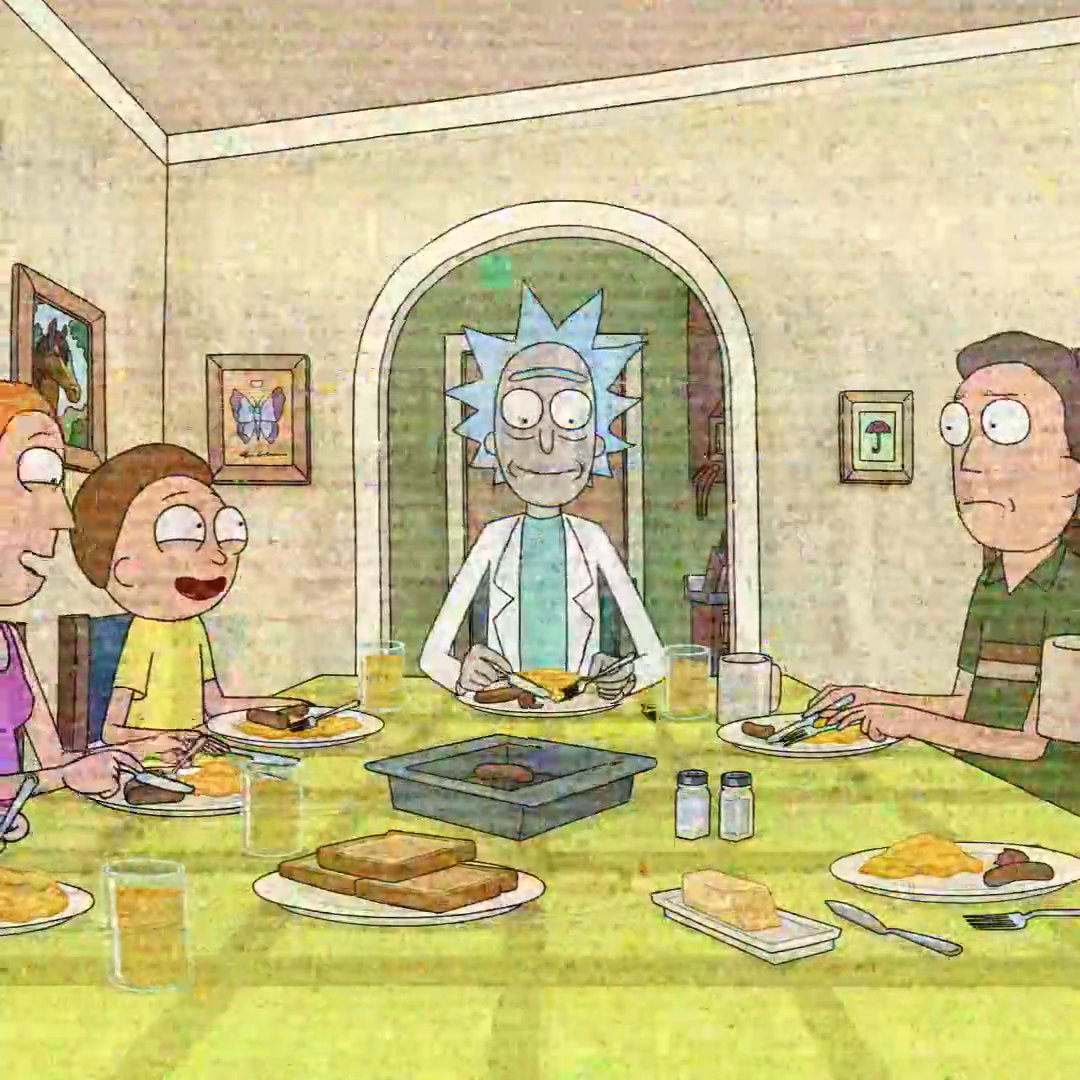 Nothing to see here. New Rick and Morty tonight at 11 #rickandmorty
