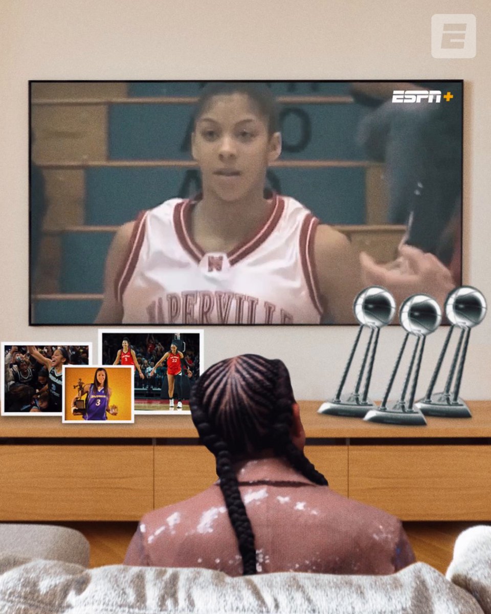 The story of a young hooper from Chicago turned WNBA legend 👑 Candace Parker: Unapologetic | 9 ET | ESPN