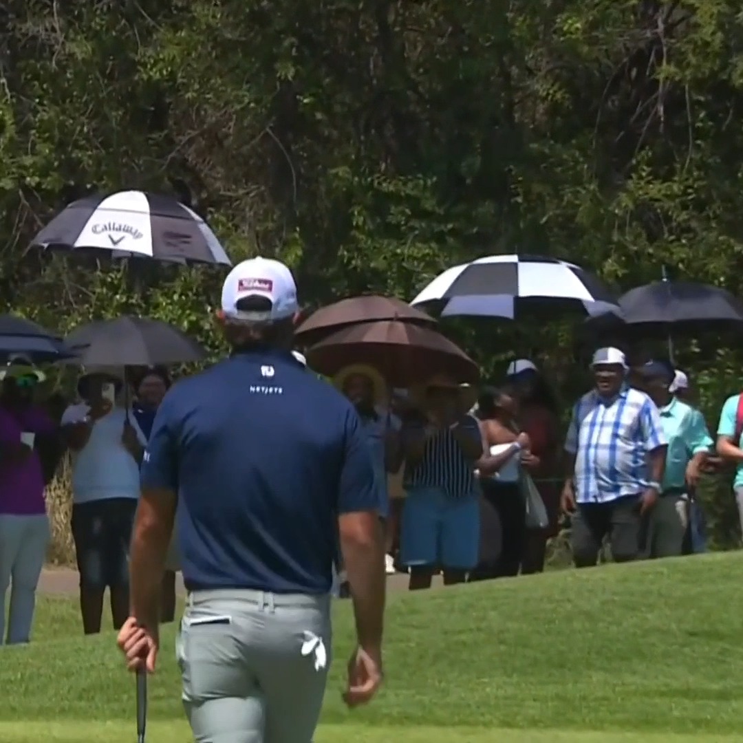 .max homa won his first international title at the Nedbank Golf Challenge (Nedbank Golf Challenge), highlighted by a 38-foot birdie make on 16 to secure the lead. 🔥🏆 Golf Channel | DP World Tour