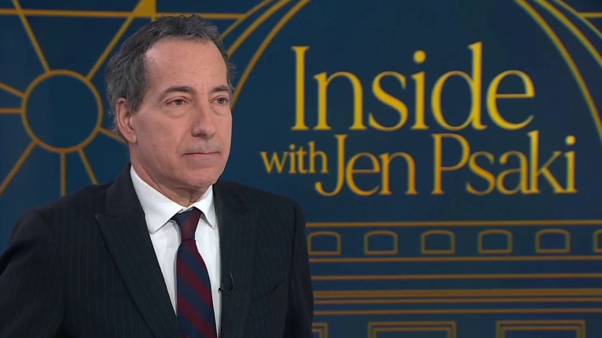 "When we take our oath of office, we put our hand on the Bible and we swear to uphold the Constitution. We don't put our hand on the Constitution and swear to uphold the Bible." Rep. Jamie Raskin on Speaker Mike Johnson