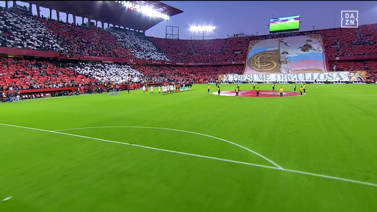 Cuentan las lenguas antiguas que un 14 de octubre nació una ilusión 🎶 Qué espectáculo, Sevilla Fútbol Club #LaLigaEnDAZN ⚽