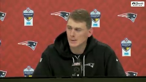 Why didn't the Patriots go for the Hail Mary before halftime? Mac Jones: "No clue. There's 2 seconds left &amp; we needed 60 yards so... I don't know"