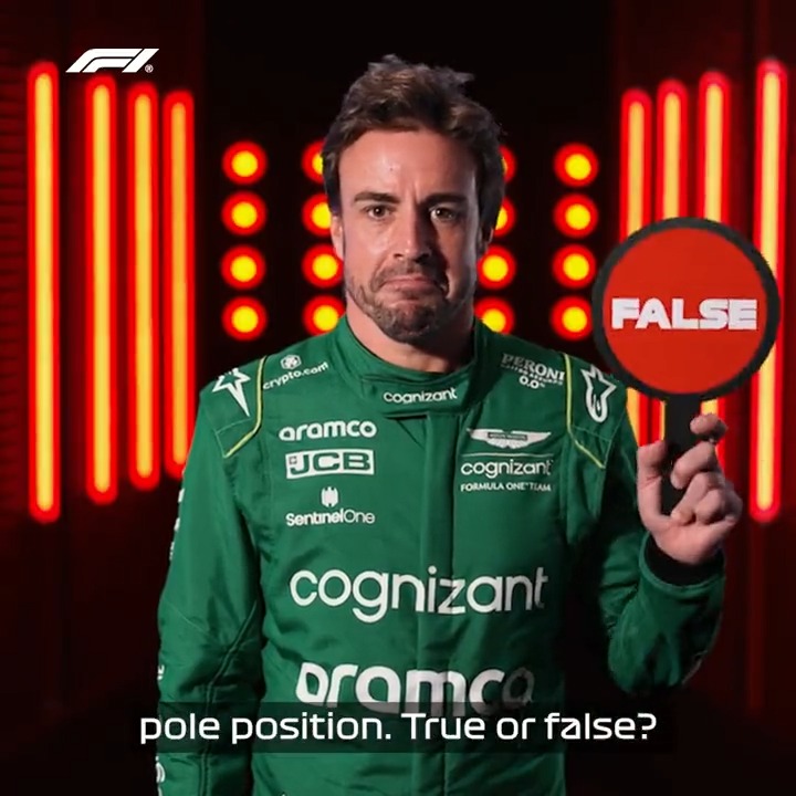 Only one Pole has ever taken pole position? True, Fernando! #F1