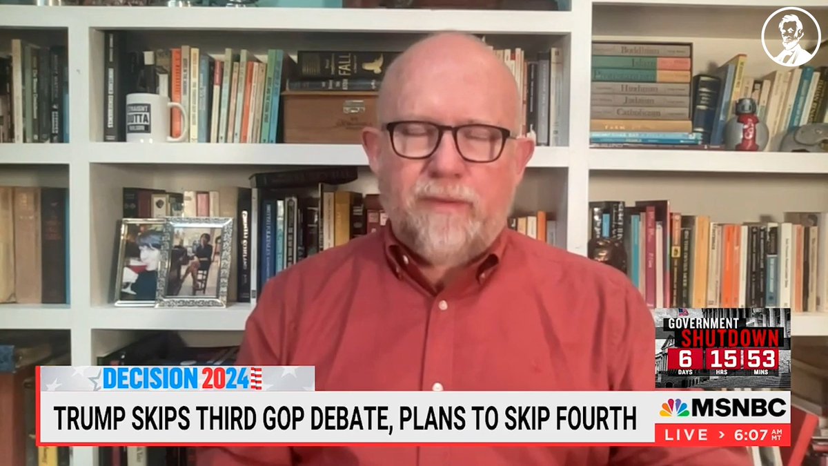 The GOP primary is a joke. It's all symbolic. None of the Republican candidates have any hope or chance of defeating Trump, and they won't even dare critique him. This is not what a true primary looks like, says Rick Wilson on @KatiePhangShow.